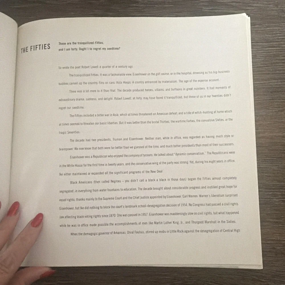 The Fifties : Photographs of America, Magnum Photos, Inc. First Edition 1985